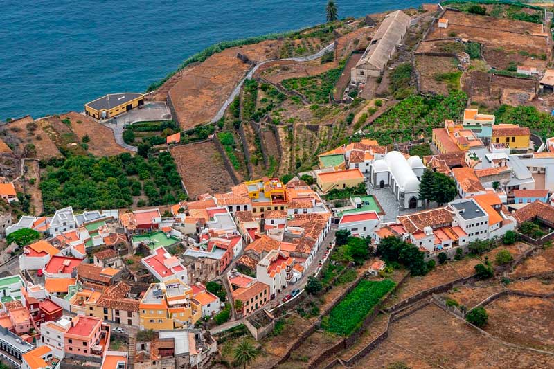 Agulo Town in La Gomera